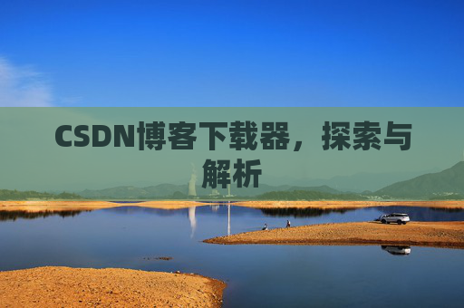 CSDN博客下载器,探索与解析